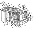 Kenmore 103258078 body section diagram