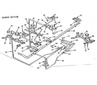 Kenmore 103266015 burner section diagram