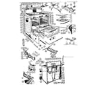 Kenmore 103273401 body section diagram