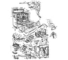 Kenmore 103291820 body section diagram