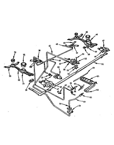 Burner section