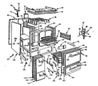 Kenmore 103292010 body section diagram