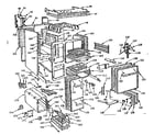 Kenmore 103293000 body section diagram