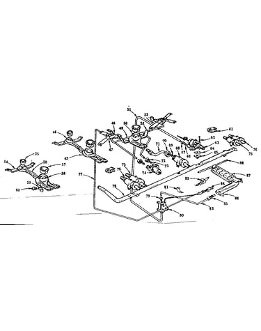 Burner section