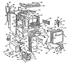 Kenmore 103293010 body section diagram