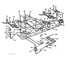 Kenmore 103293060 burner section diagram