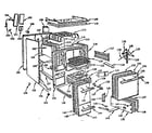 Kenmore 103294060 body section diagram