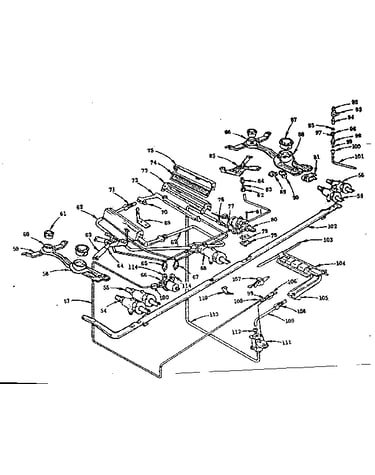 Burner section