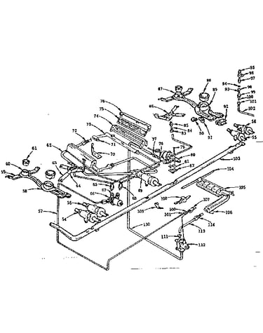 Burner section