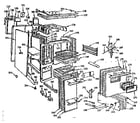 Kenmore 103296011 body section diagram