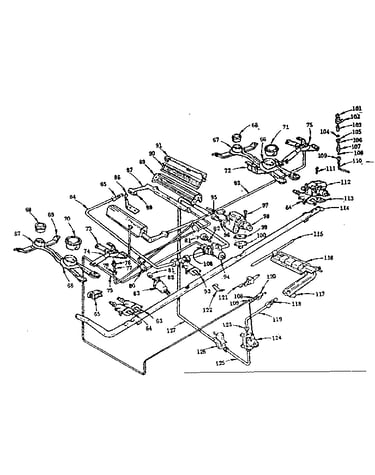 Burner section
