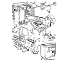 Kenmore 103637500SI body section diagram