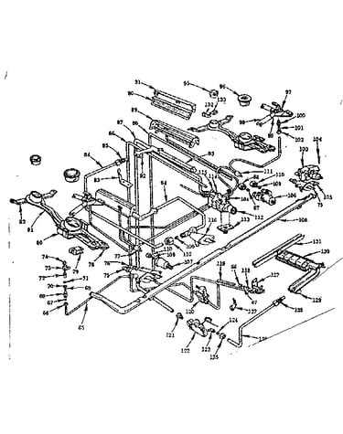 Burner section