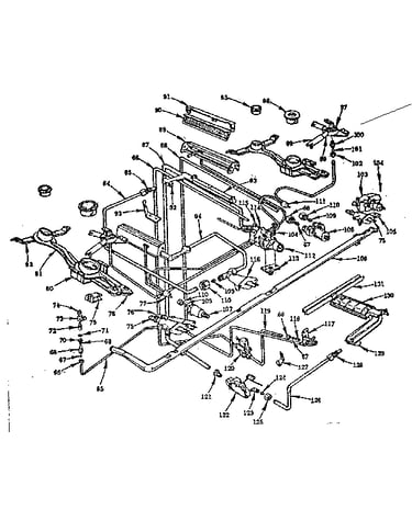 Burner section