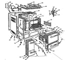Kenmore 103633610 body section diagram