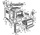 Kenmore 103640511 body section diagram