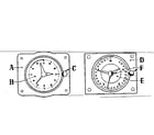 Kenmore 103642510 clock and timer diagram
