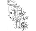 Kenmore 103642510 body section diagram