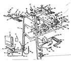 Kenmore 103646610 burner section diagram