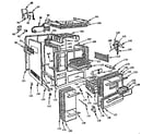 Kenmore 103649511 body section diagram