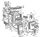 Kenmore 103659511 body section diagram