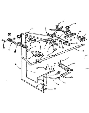 Burner section