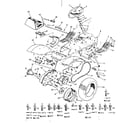 Craftsman 91725200 steering and front axle diagram