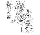 Kenmore 400829500 replacement parts diagram