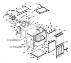 Kenmore 75874250 tank assembly diagram