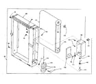 Kenmore 75874250 pad frame assembly diagram