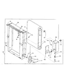 Pad frame assembly