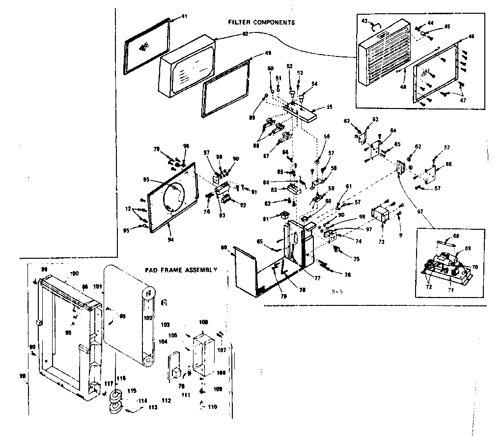 Filter components