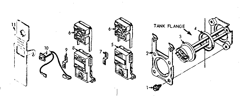 Tank flange