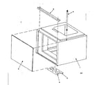Kenmore 15576501 cabinet diagram