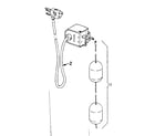 Sears 25930310 mechanical switch cable & float assy diagram