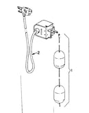 Mechanical switch cable & float assy