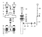 Sears 33020181 replacement parts diagram