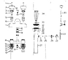 Sears 33020182 replacement parts diagram
