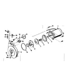 Motor and pump assembly