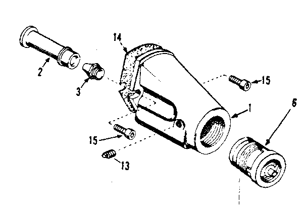 Shallow well jet & check valve assy