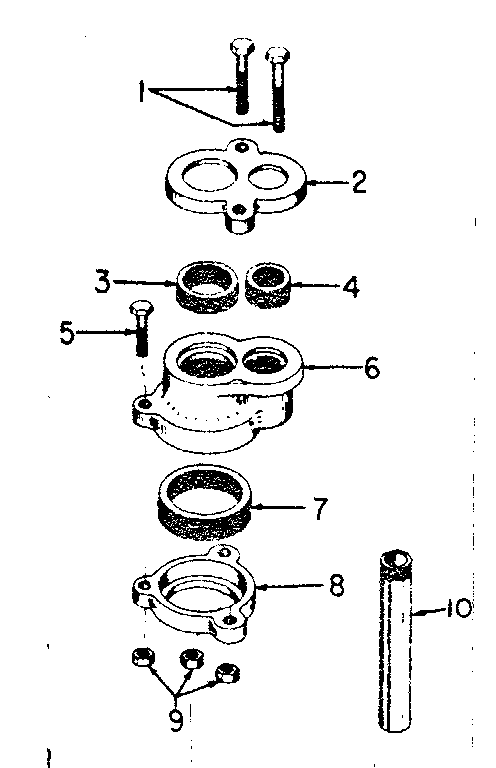 Vertical casing adapters