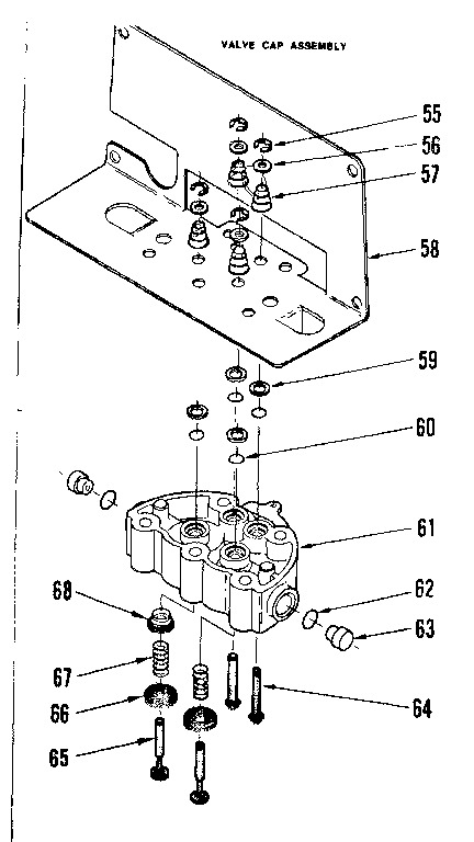 Valve cap assembly