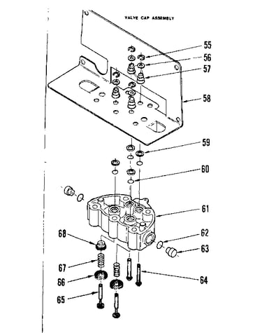 Valve cap assembly