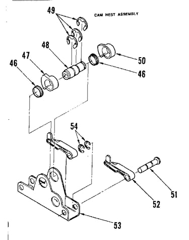 Cam nest assembly