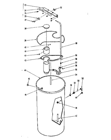 Salt storage tank