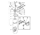 Kenmore 62534732 resin tank & valve adaptor diagram