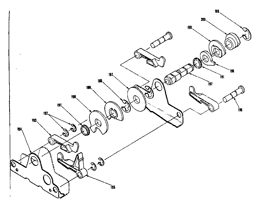 Cam nest assembly