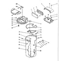 Kenmore 62534841 non-functional replacement parts diagram