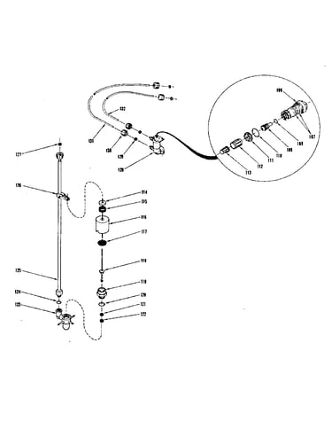 Brine valve assembly