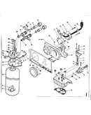 Motor and safety valve body